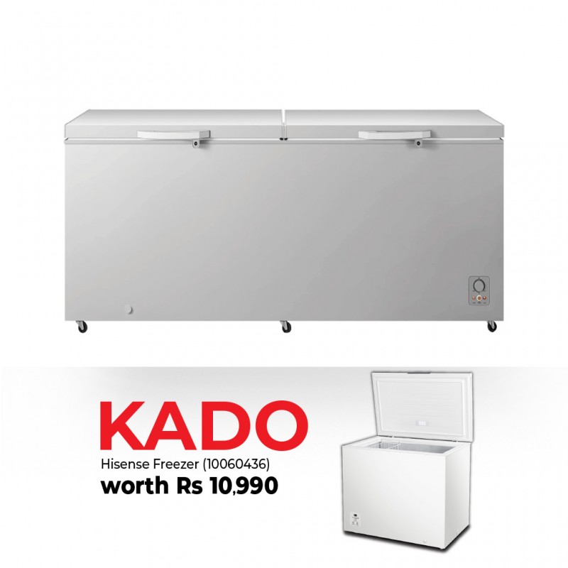 Hisense H910CFS Freezer & Free Hisense FC124D4AWE Freezer Hisense H910CFS Freezer & Free Hisense FC124D4AWE Freezer