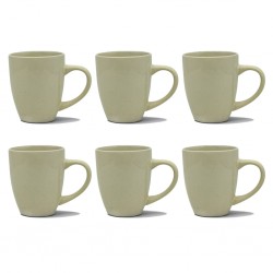 Cream Mug 6 pcs Stoneware BT-CUC14