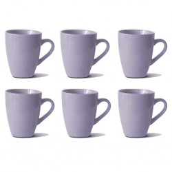 Purple Mug 6 pcs Stoneware BT-CUC15