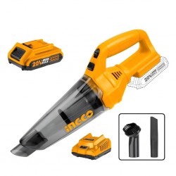 Ingco CVLI20126 Cordless Vacuum Cleaner Incl 2.0Ah Battery (FBLI2001) & Fast Charger(FCLI2001E) "O"