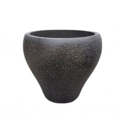 Kiss L Pot Black Terrazo Cement Ref VT450ABC-DMD L45XW45XH45