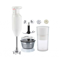 Rico HBCJ Hand Stick Blender 2YW With Stainless Steel Chutney Jar & Juicer Jar + Detachable Stainless Steel Blades
