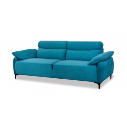 Comfy Sofa 3+2+1 in Sky Blue Col Fabric
