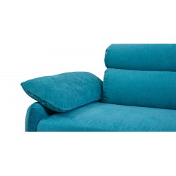 Comfy Sofa 3+2+1 in Sky Blue Col Fabric