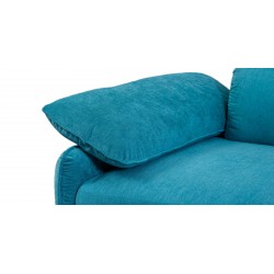 Comfy Sofa 3+2+1 in Sky Blue Col Fabric