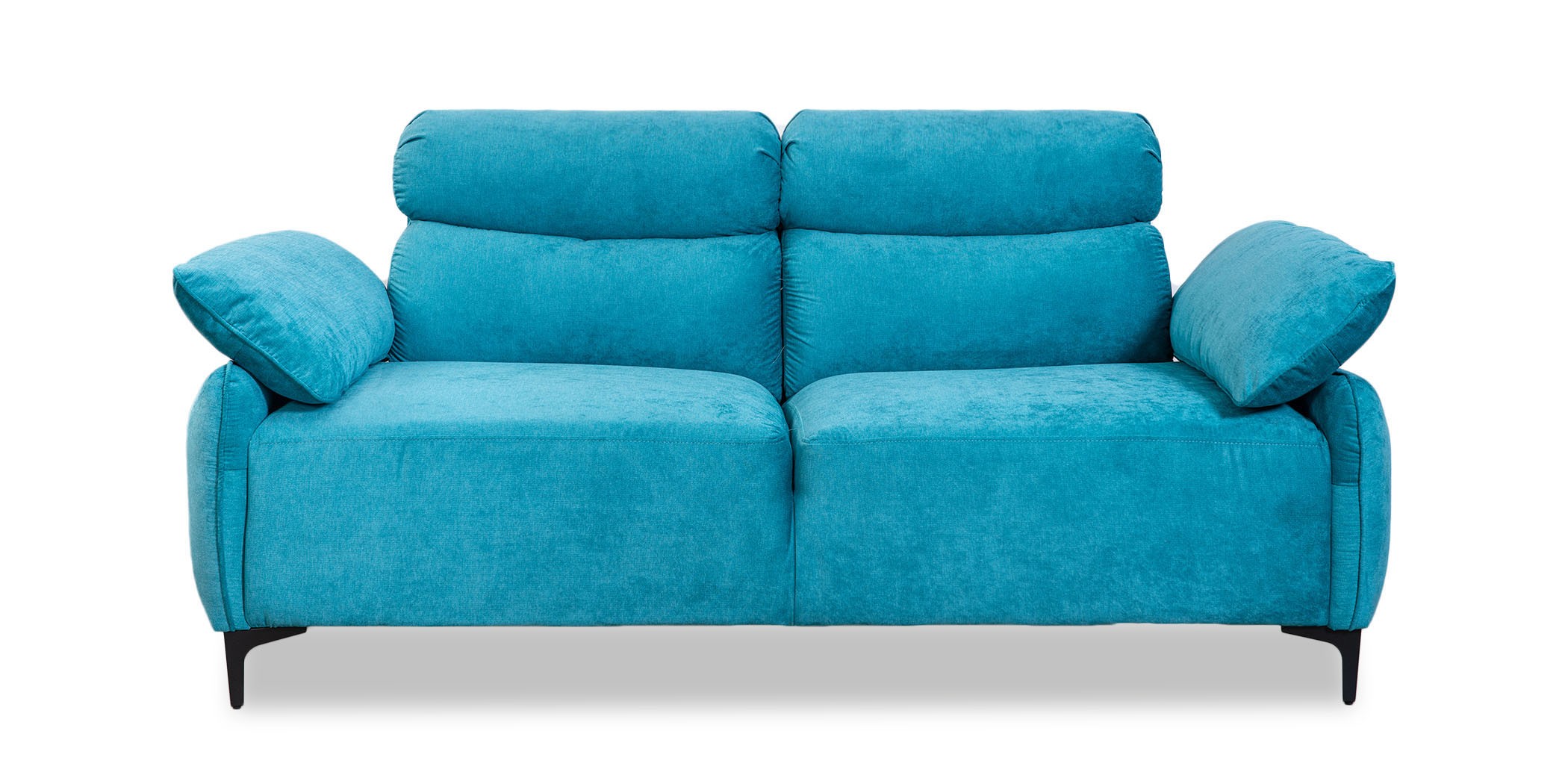 Comfy Sofa 3+2+1 in Sky Blue Col Fabric