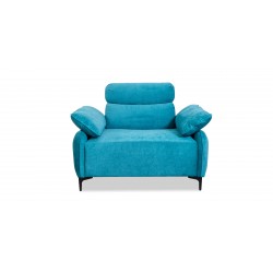 Comfy Sofa 3+2+1 in Sky Blue Col Fabric
