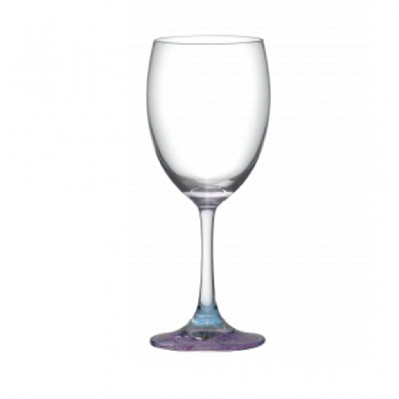 Ocean 255ml 2pcs Set Indigo Floral Wine Glass "O"