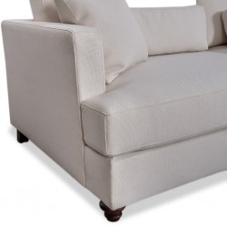Cassandra Sofa 2 Seater in beige Fab