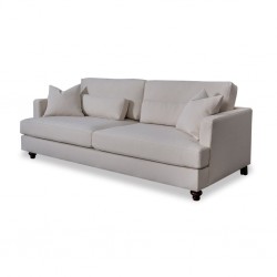 Cassandra Sofa 3 Seater In Beige Fab