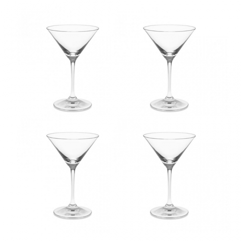 Ocean NS06MN08 235ml 4pcs Set Sip Martini Glass"O" Ocean NS06MN08 235ml 4pcs Set Sip Martini Glass"O"
