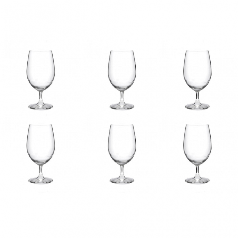 Ocean NS05AQ18 500ml 6pcs Set Aqua Wine Glass "O" Ocean NS05AQ18 500ml 6pcs Set Aqua Wine Glass "O"