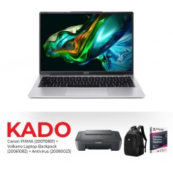 Acer Aspire Lite 14 AAL14-31P-C3LL Pure Silver & Free ZoneAlarm Security 1 year + Volkano 15.6" Backpack + CANON PIXMA MG2541S