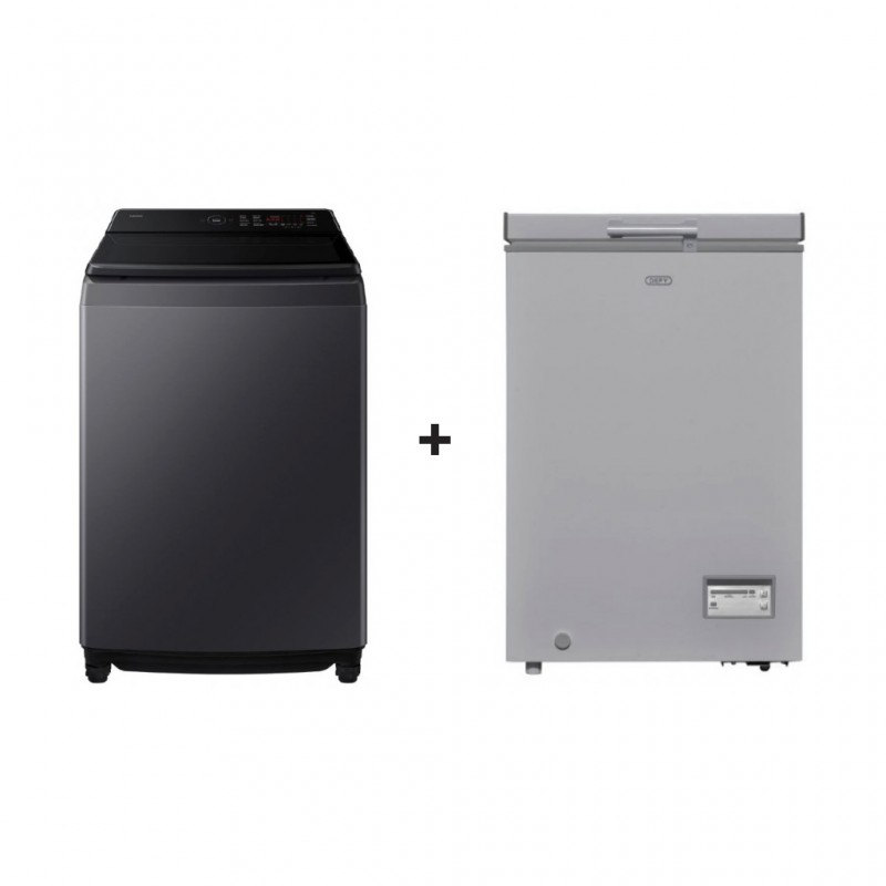 Samsung WA80F13S5CNQ Washing Machine + Defy DMF100M Freezer