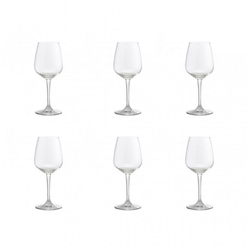 Ocean 1015R15 425ml 6pcs Set Madison Red Wine "O" Ocean 1015R15 425ml 6pcs Set Madison Red Wine "O"