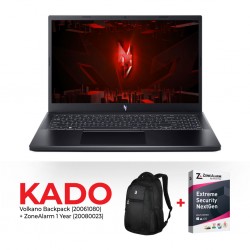 Acer Nitro V 15 Gaming Core i5-13420H ANV15-51-55AC & Free ZoneAlarm Security 1 Device 1 year + Volkano Argan Backpack
