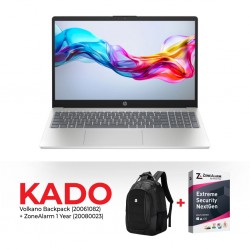 HP 15 Core i5-1334U Natural Silver B1XD1EA & Free Volkano Neo Backpack + ZoneAlarm Security 1 Device 1 year