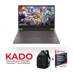 HP VICTUS Ryzen 5-7640HS Mica Silver & Free Volkano Neo Backpack + ZoneAlarm Security 1 Device 1 year