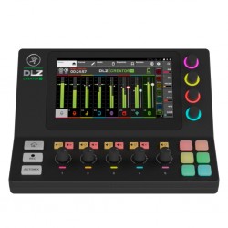 Mackie 2055428-01 DLZ Creator-XS-Compact Adaptive Podcasting & Streaming,Featuring Mix Agent Dig