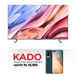 Hisense 75U80H 75'' 8K Smart TV & Free Hisense Smart Phone H60 5G