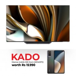 Hisense 65A8H 65'' OLED Smart TV &  Free Hisense Smart Phone H60 Zoom