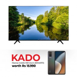 Hisense 65A7100F 65'' 4K Smart TV & Free Hisense Smart Phone H60 Zoom