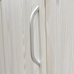 Flavi Sideboard 4 Doors MDF Grey