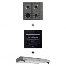 Defy DHG602 Built-in Hob & Free Defy DBO489E Built-in Oven + Defy DCH60SS Cooker Hood