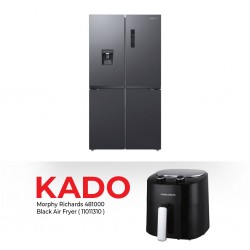 Samsung RF48A401EB4 Refrigerator & Free Morphy Richards 481000 4L 2YW Black Air Fryer
