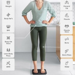 Eufy A1 B2B Black Iteration 1 18M Smart Scale T9120K11 "O"