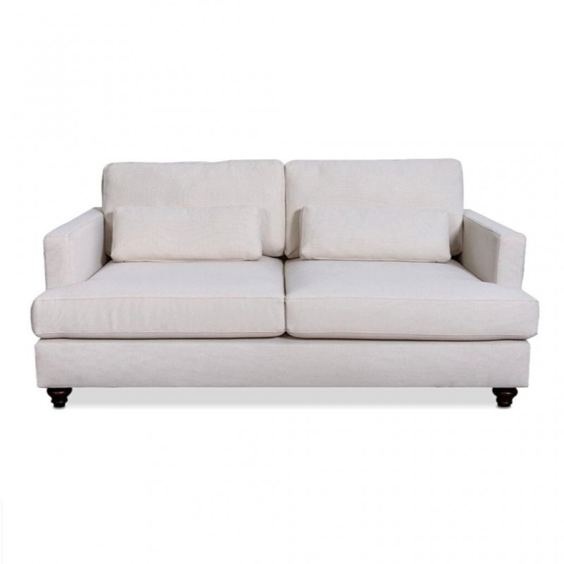 Cassandra Sofa 2 Seater In Beige Fab