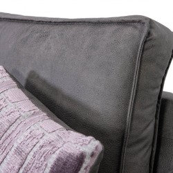Hunter Sofa 2 Seater In Grey Fabric