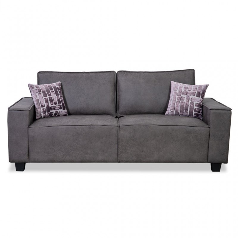 Hunter Sofa 3 Seater In Grey Fabric Hunter Sofa 3 Seater In Grey Fabric