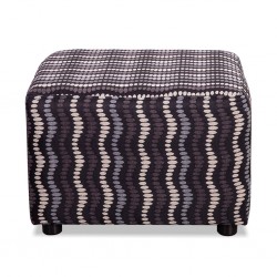 Premiere Ottoman 2 Black Pattern