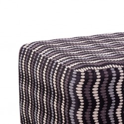 Premiere Ottoman 2 Black Pattern