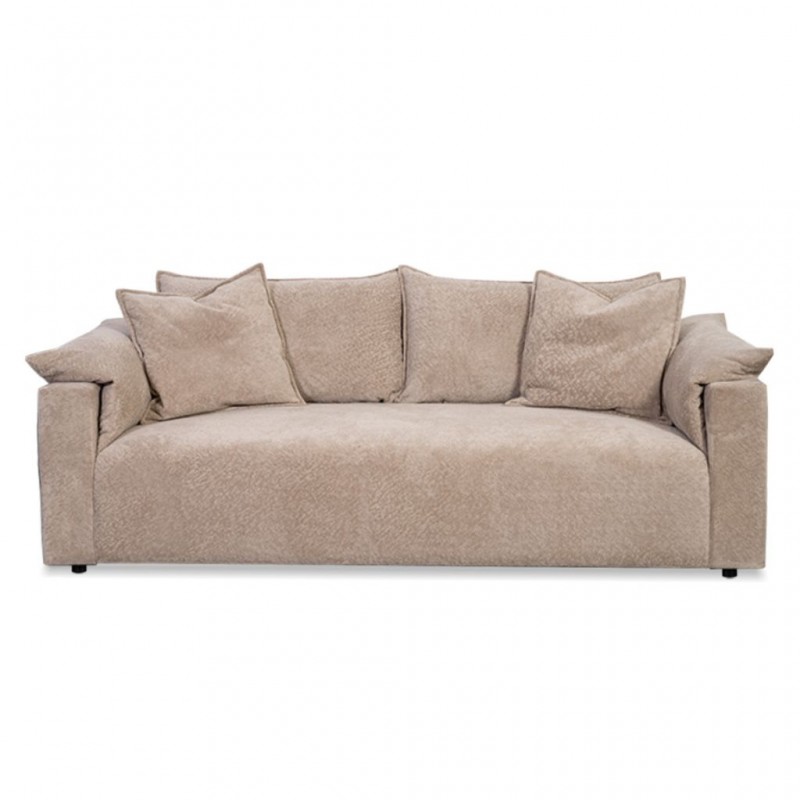 Vista 3 Seater In Beige Fabric Vista 3 Seater In Beige Fabric