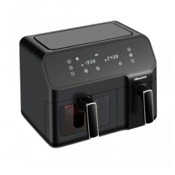 Hisense H09AFBK255 5.5L+3.3L Black LED 2YW Dual Air fryer "O"