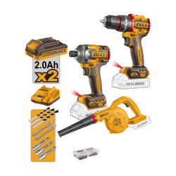 Ingco COSLI250182 3PCS Combo Kit