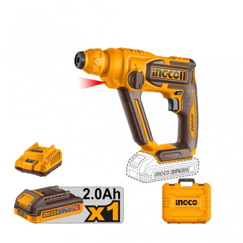 Ingco CRHLI201681 Cordless Rotary Hammer