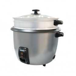 Concetto CRC280 2.8L Silver Rice Cooker + Steamer