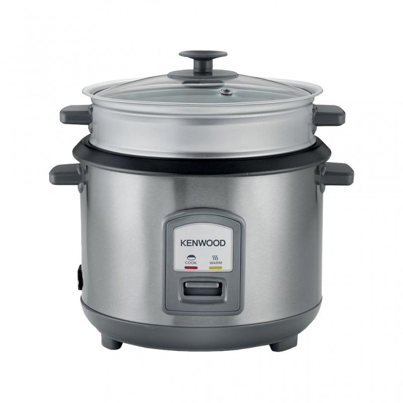 Kenwood RCM71.000SS 2.8L Blk Metal Rice Cooker With Steamer Kenwood RCM71.000SS 2.8L Blk Metal Rice Cooker With Steamer