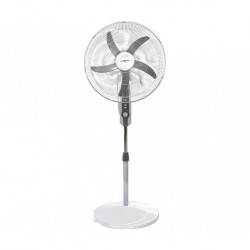 Air Monster 15593 MG WH 20" Stand Fan with Timer