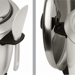 Cornell CRCCS182ST 1.8L WH  Conventional Rice Cooker With Steam Tray