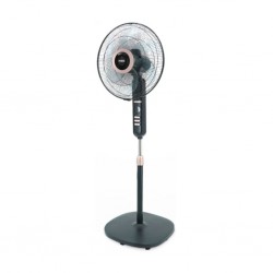 NNIO N1820SFR 18" Black & Rose Gold Stand Fan With Remote