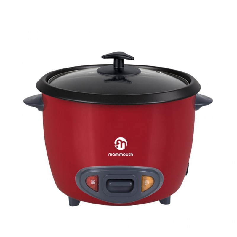 Mammouth RC280 2.8L Red Rice Cooker With Glass Lid
