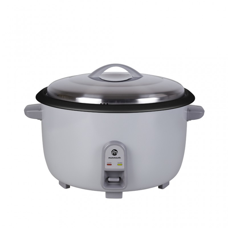 Mammouth RC1200 12L Silver Rice Cooker With Stainless Steel Lid