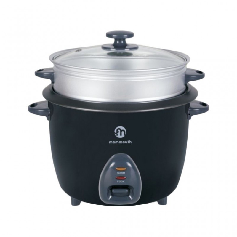 Mammouth MRC280BS 2.8L Black Rice Cooker W/Steamer Mammouth MRC280BS 2.8L Black Rice Cooker W/Steamer