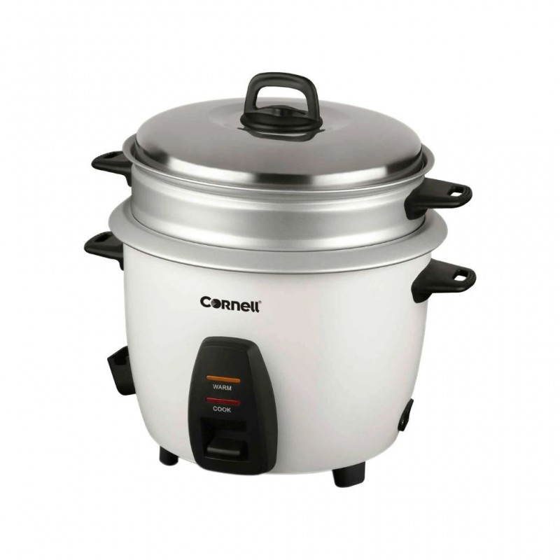 Cornell CRCCS182A 1.8L White Conventional Rice Cooker Cornell CRCCS182A 1.8L White Conventional Rice Cooker