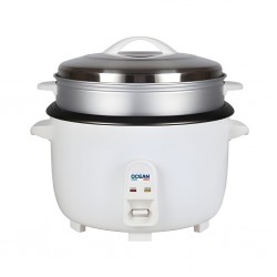 Ocean OCRCR 10030 WX 10L WH 2YW Rice Cooker With S/Steel Lid