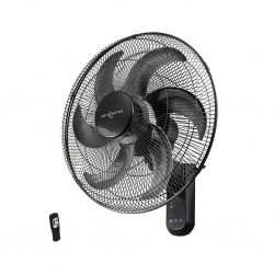 Air Monster W1860R MG 18" Oscillating Silence Wall Fan With Remote Control 6-Wing Blade
